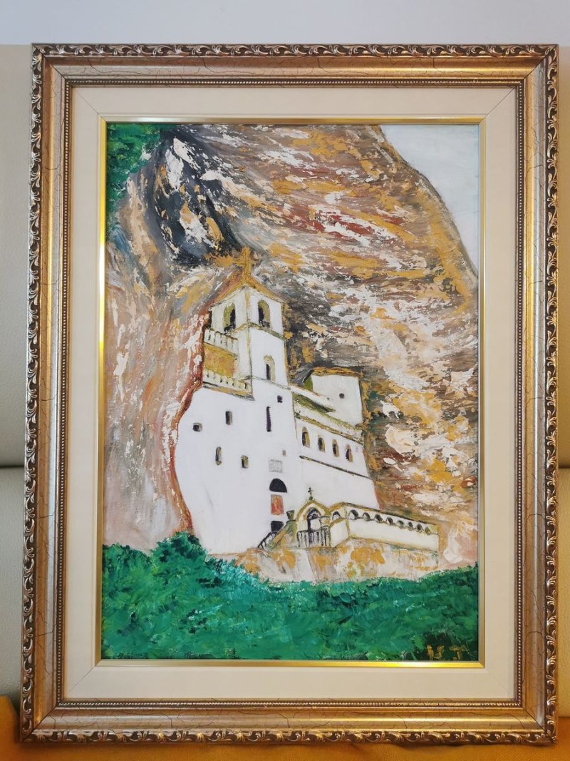 Ostrog Monastery, Painting Nikolina Generalović