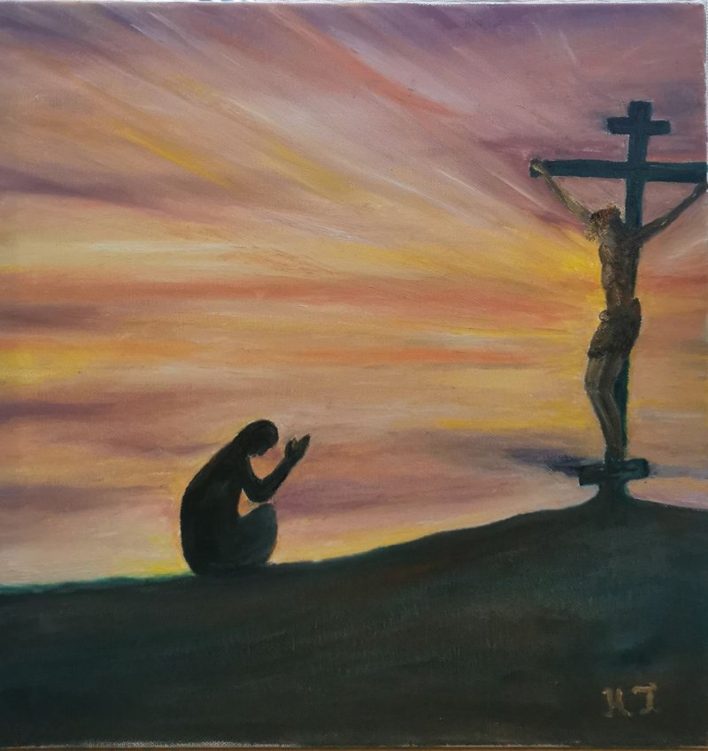 The penitent, Painting Nikolina Generalović