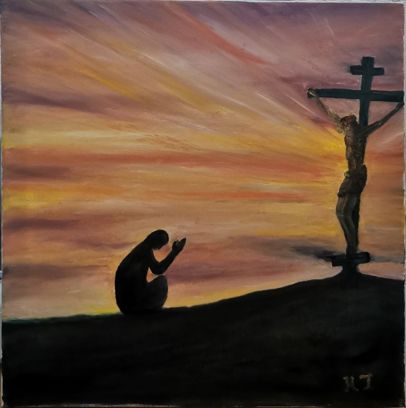 The penitent, Painting Nikolina Generalović