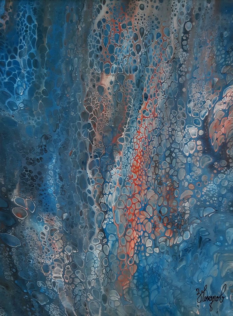 Abstraction - Metamorphosis 015 FC, Painting Čokulov Zoran