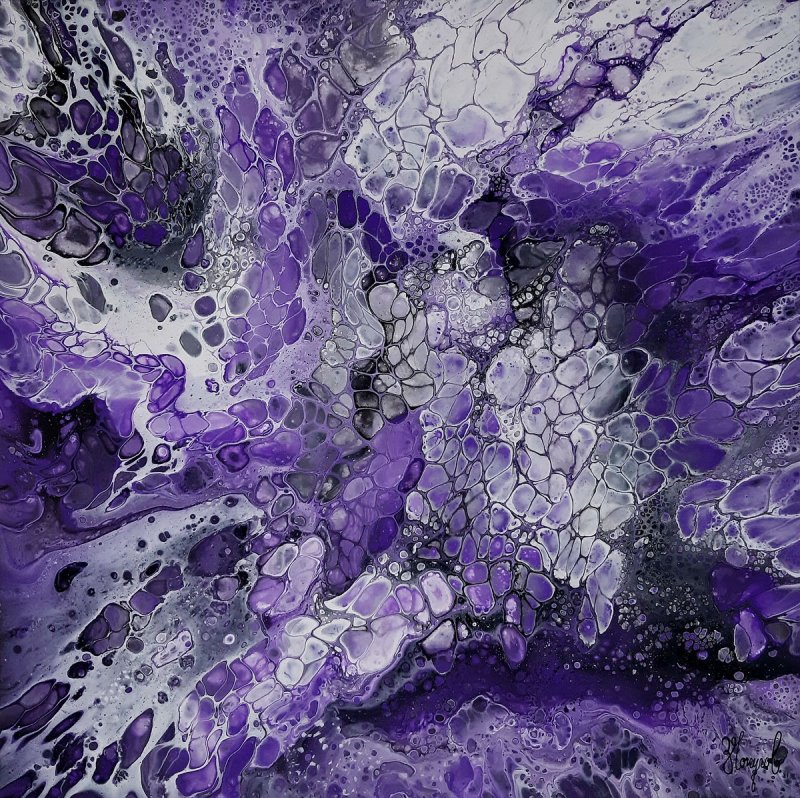 Abstraction - Metamorphosis 051 FC, Painting Čokulov Zoran