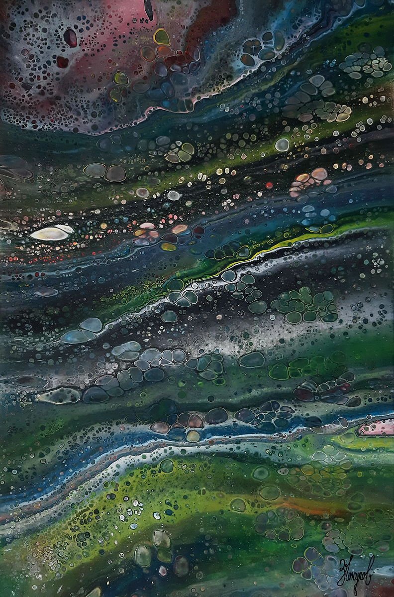 Abstraction - Metamorphosis 008 FC, Painting Čokulov Zoran