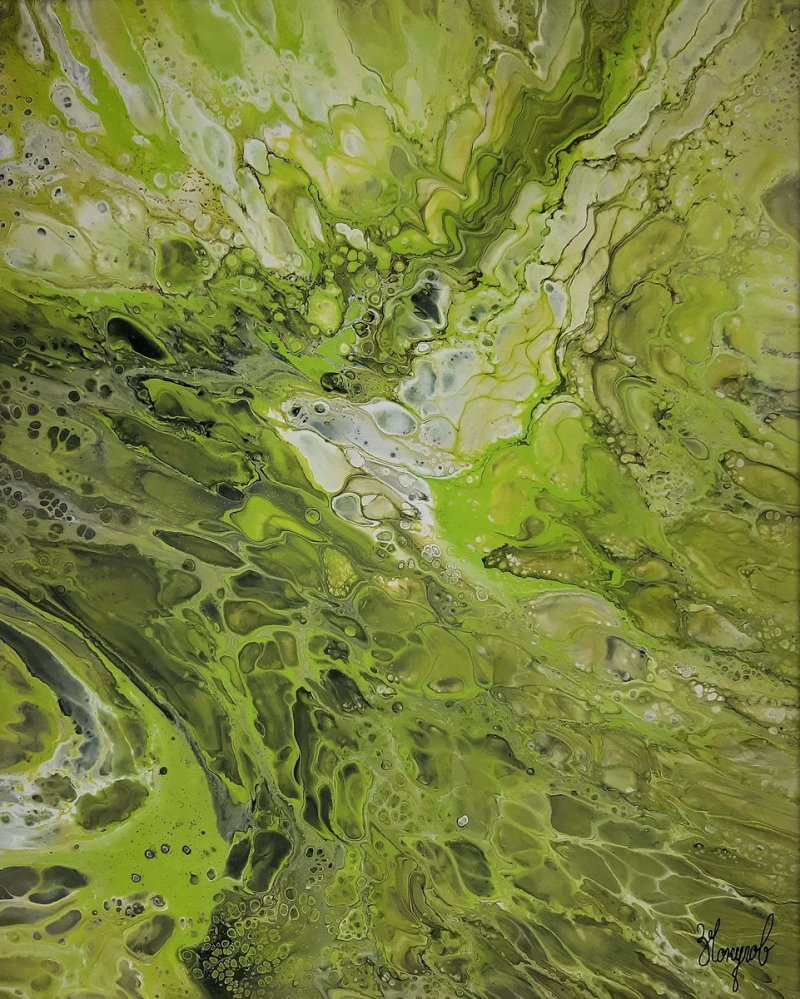 Abstraction - Metamorphosis 020 FC, Painting Čokulov Zoran