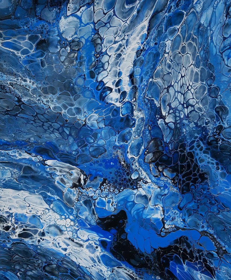 Abstraction - Metamorphosis 038 FC, Painting Čokulov Zoran
