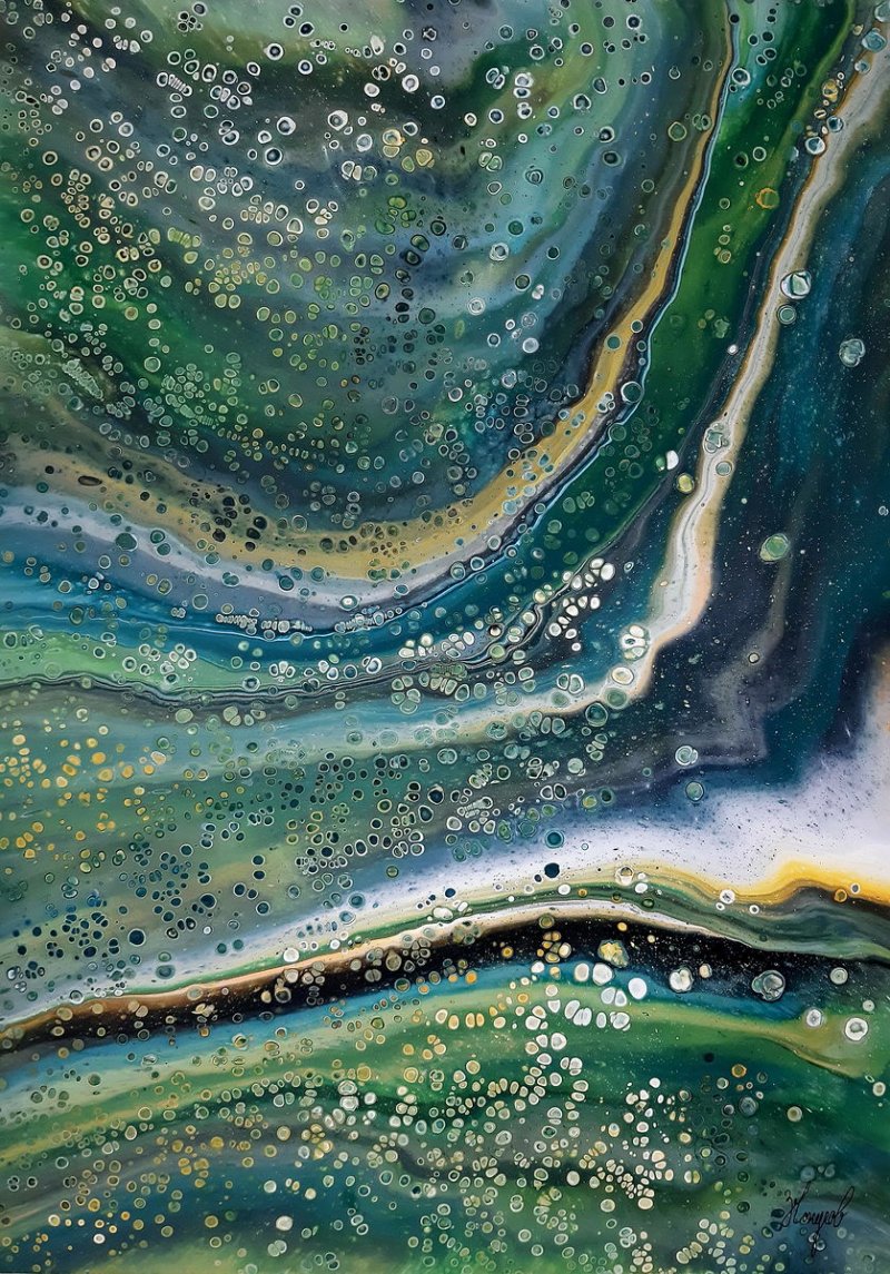 Abstraction - Metamorphosis 074 FC, Painting Čokulov Zoran
