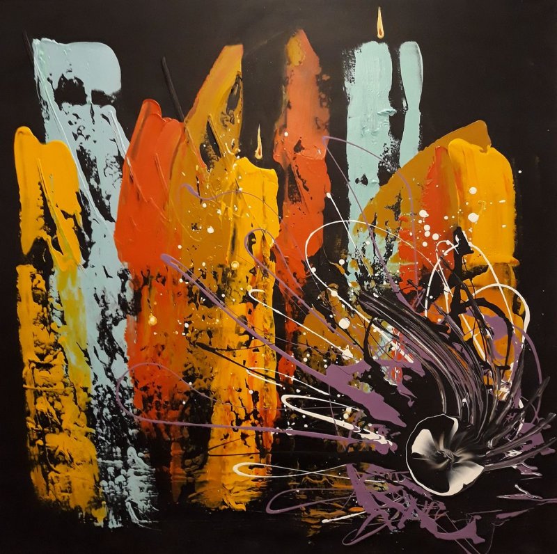 Mysterious romance, Painting Jelic Bane