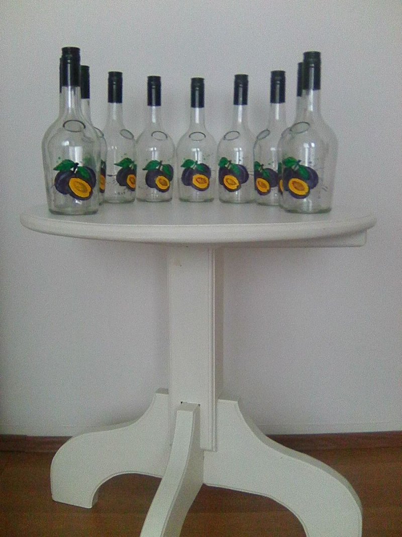 Brandy bottles, Handicraft Ostojić Sanja