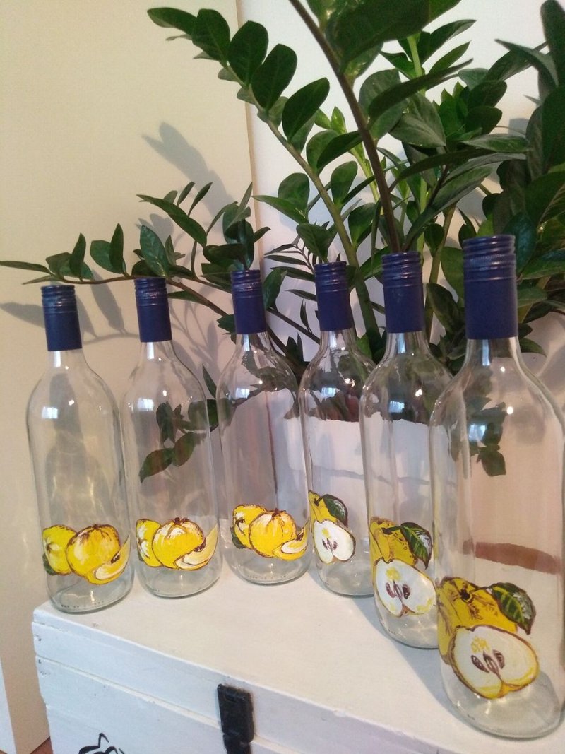 Brandy bottles, Handicraft Ostojić Sanja