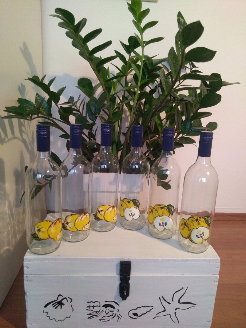 Brandy bottles, Handicraft Ostojić Sanja