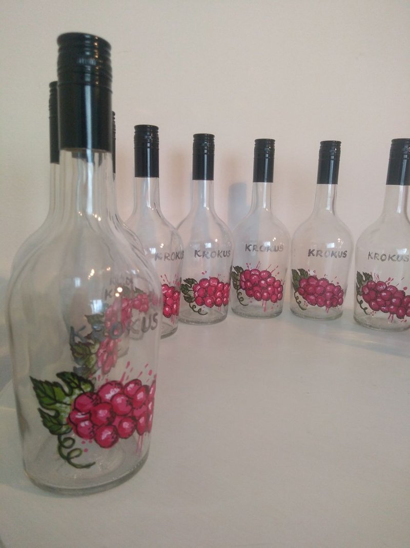 Brandy bottles-grape, Handicraft Ostojić Sanja