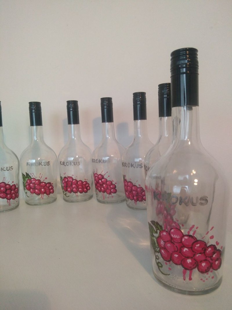 Brandy bottles-grape, Handicraft Ostojić Sanja
