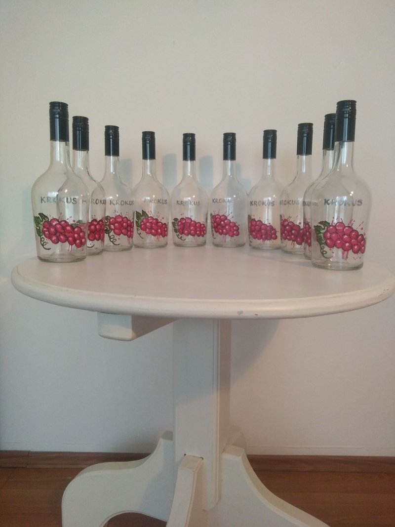 Brandy bottles-grape, Handicraft Ostojić Sanja
