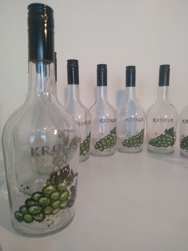 Brandy bottles-grape, Handicraft Ostojić Sanja