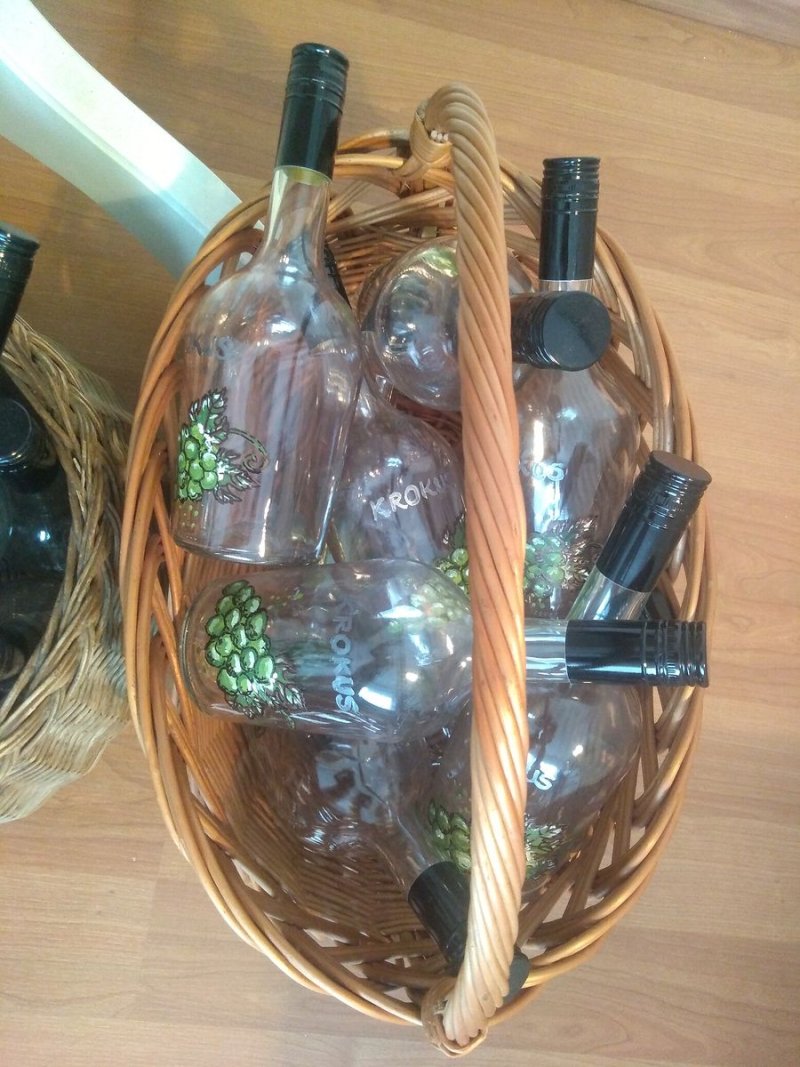 Brandy bottles-grape, Handicraft Ostojić Sanja