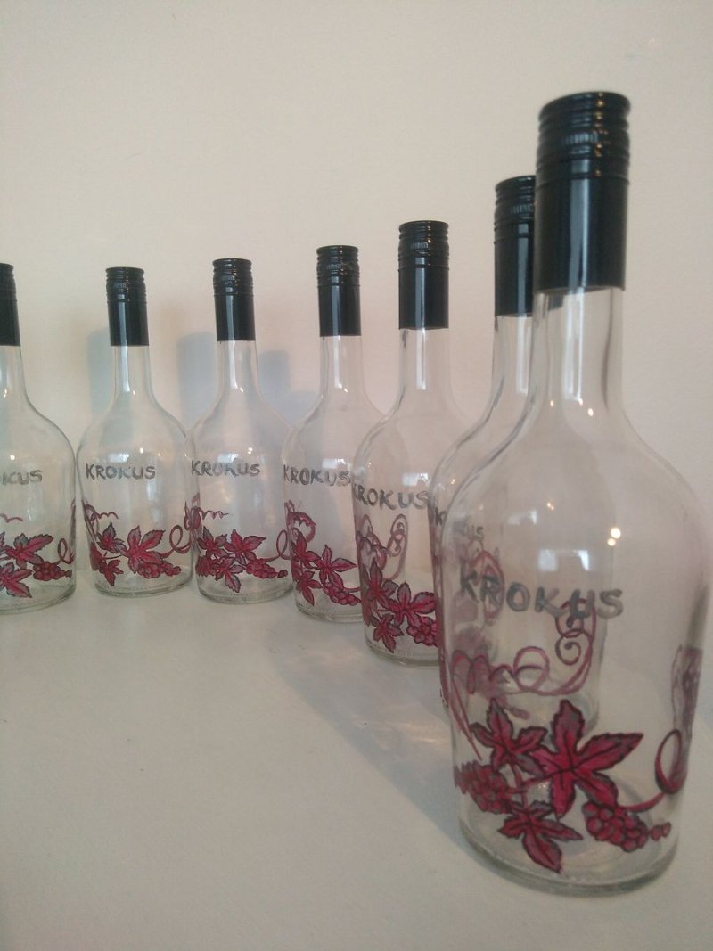 Brandy bottles-grape, Handicraft Ostojić Sanja