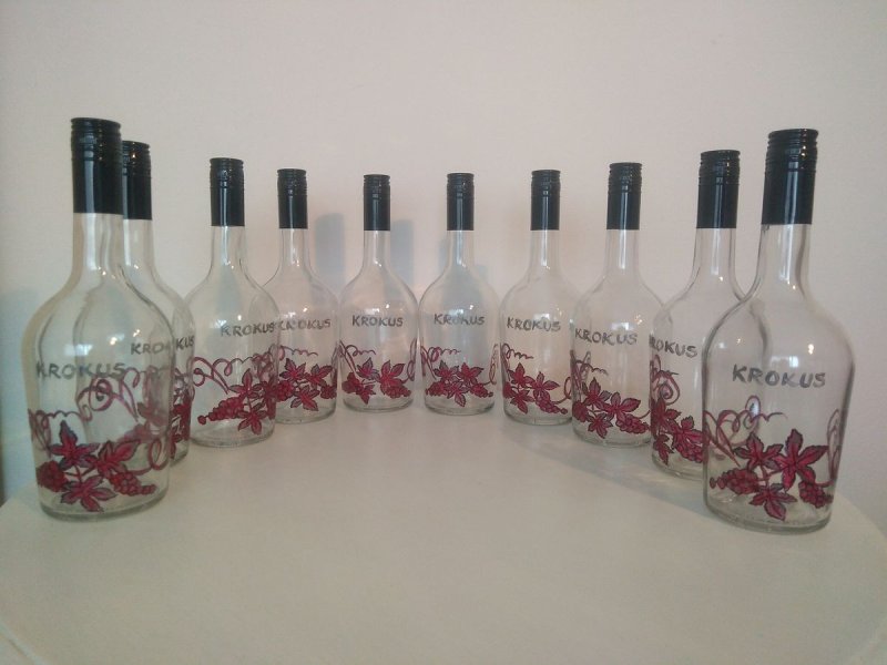 Brandy bottles-grape, Handicraft Ostojić Sanja