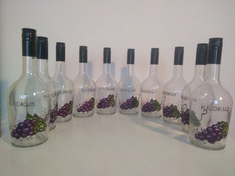 Brandy bottles-grape, Handicraft Ostojić Sanja