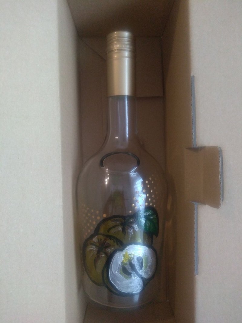 Brandy bottle, Handicraft Ostojić Sanja