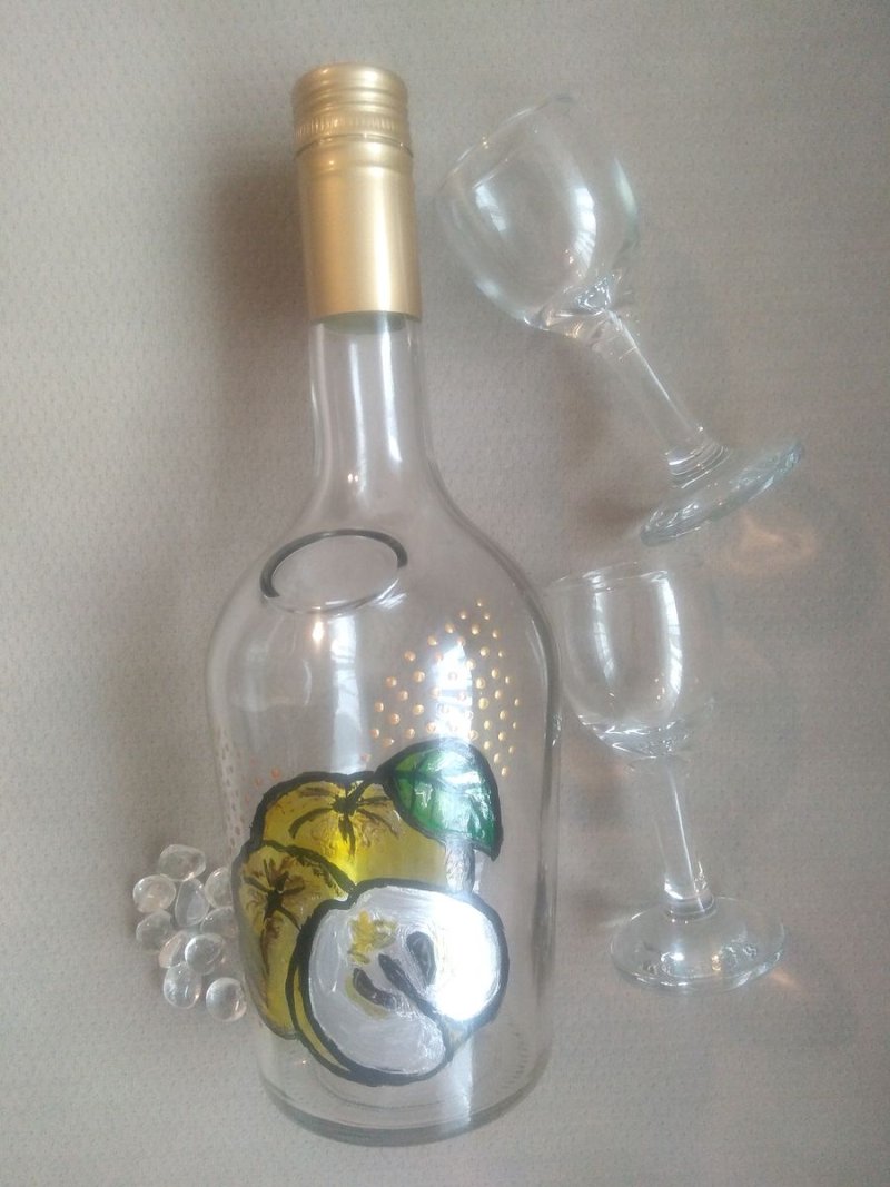 Brandy bottle, Handicraft Ostojić Sanja