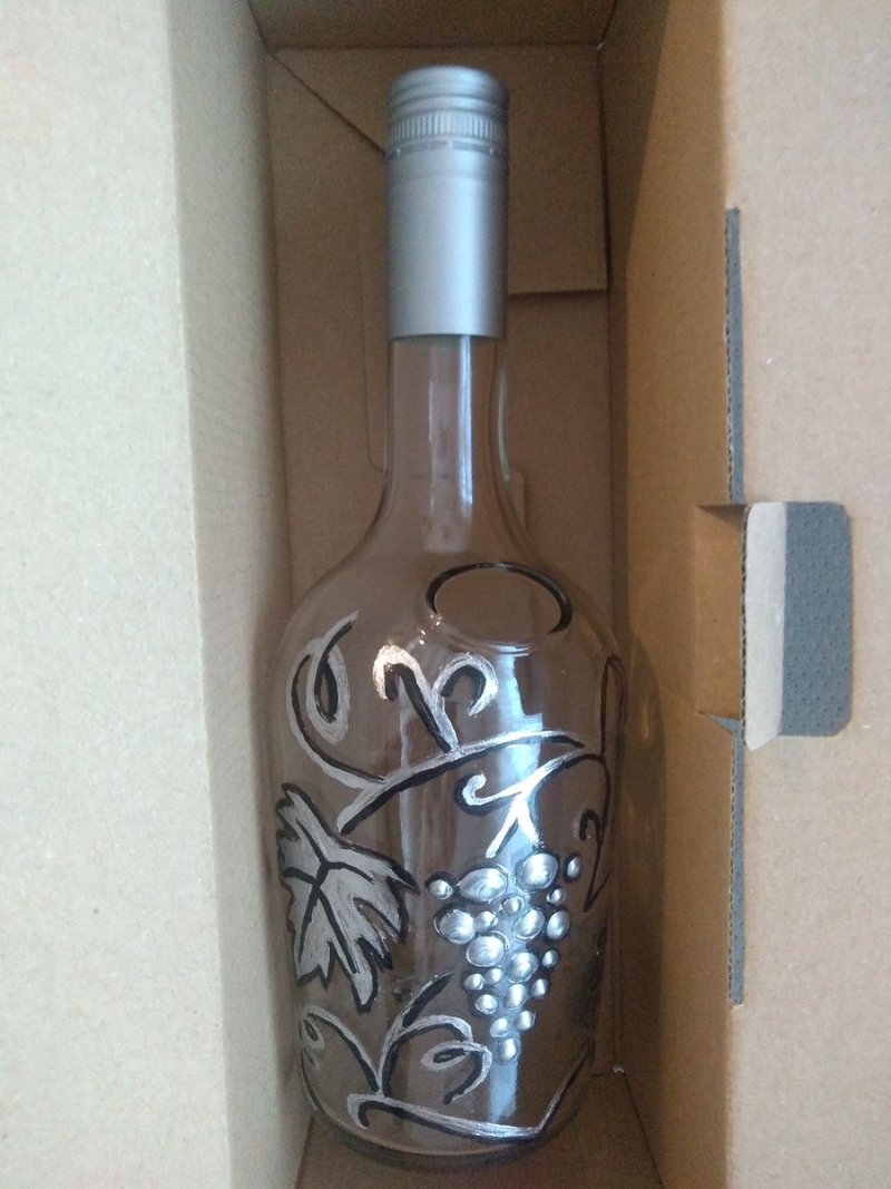 Brandy bottle, Handicraft Ostojić Sanja