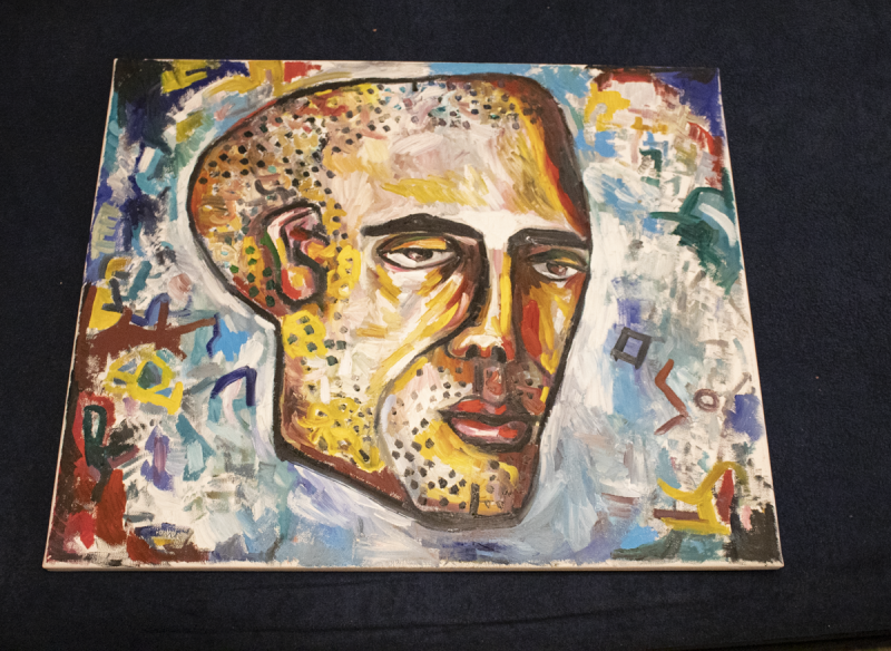 Head 2024, Painting Jovanovic Filip
