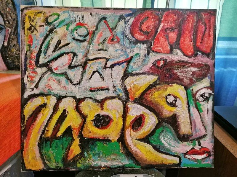Graffiti, Painting Jovanovic Filip