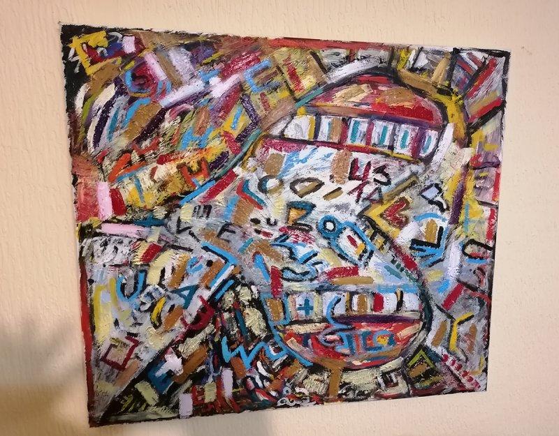 Mouth, Painting Jovanovic Filip