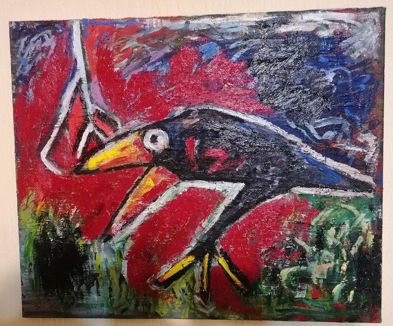 Raven, Painting Jovanovic Filip