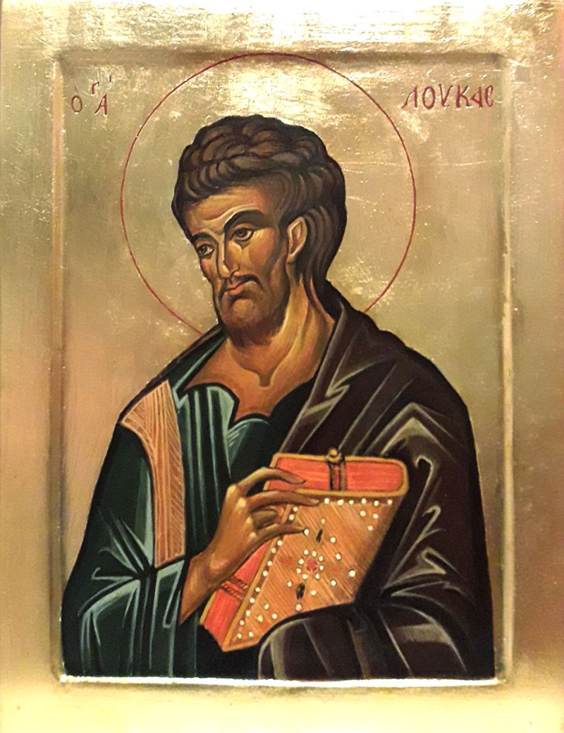 Saint Luke the Evangelist, Painting Pravoslavne Ikone