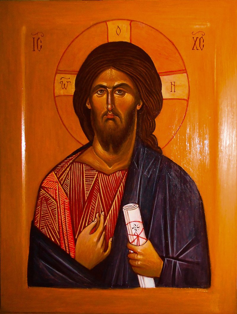 Lord Jesus Christ, Painting Pravoslavne Ikone