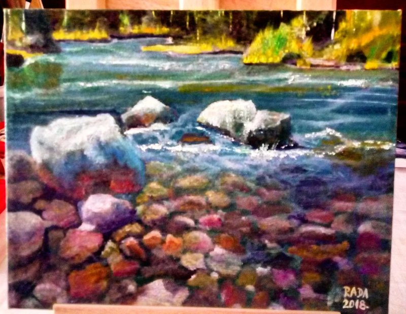 Rocks in water, Handicraft Stevanović Rada