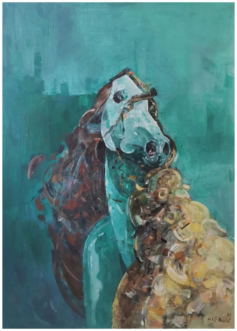 Saška, Painting Đuričić Miloš