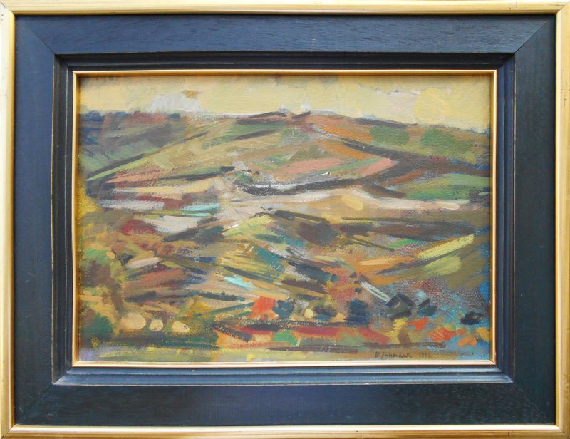 LANDSCAPE NEAR RIBARE, Painting Janković Vladimir