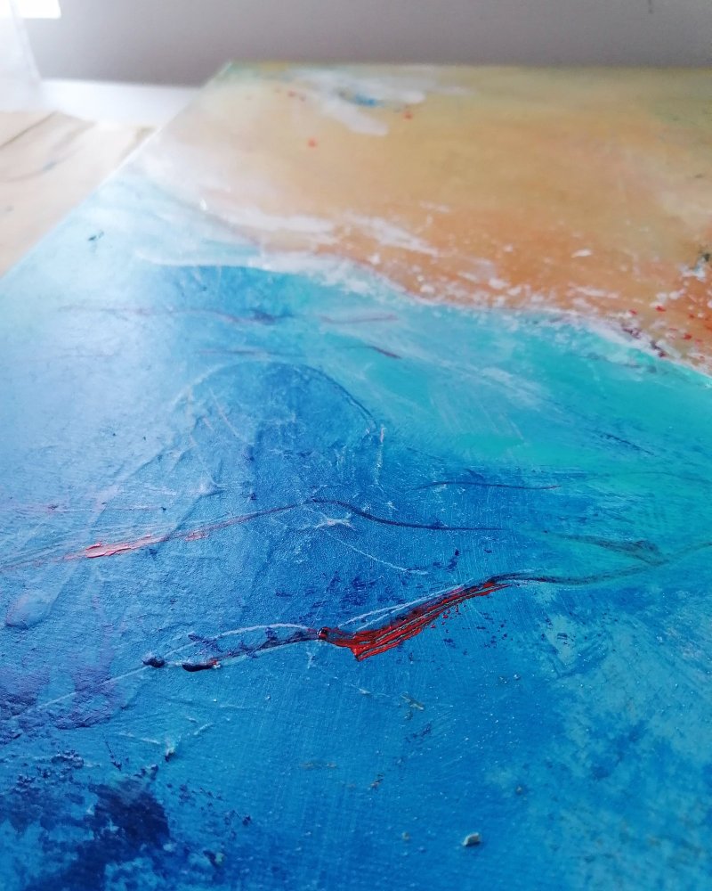 Wonderland - blue IV, Painting Bojana Milisavljević Bogić