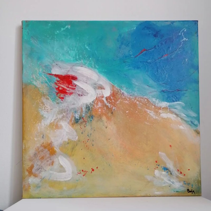 Wonderland - blue IV, Painting Bojana Milisavljević Bogić