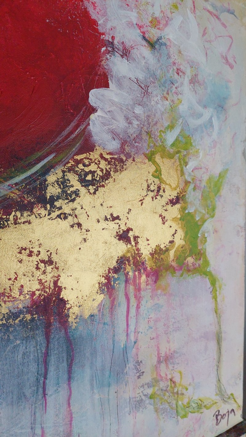 While I breathe, I hope, Painting Bojana Milisavljević Bogić