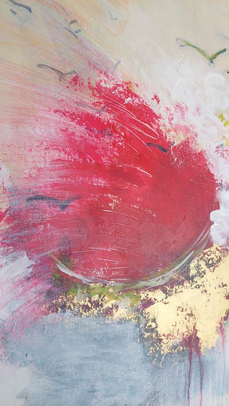 While I breathe, I hope, Painting Bojana Milisavljević Bogić