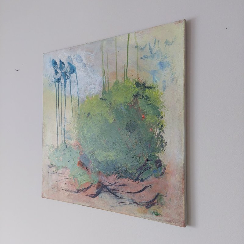 Wonderland - green, Painting Bojana Milisavljević Bogić