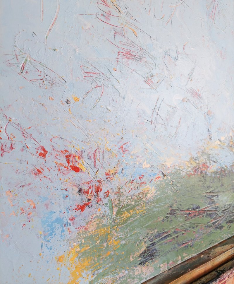 The sky above us, Painting Bojana Milisavljević Bogić