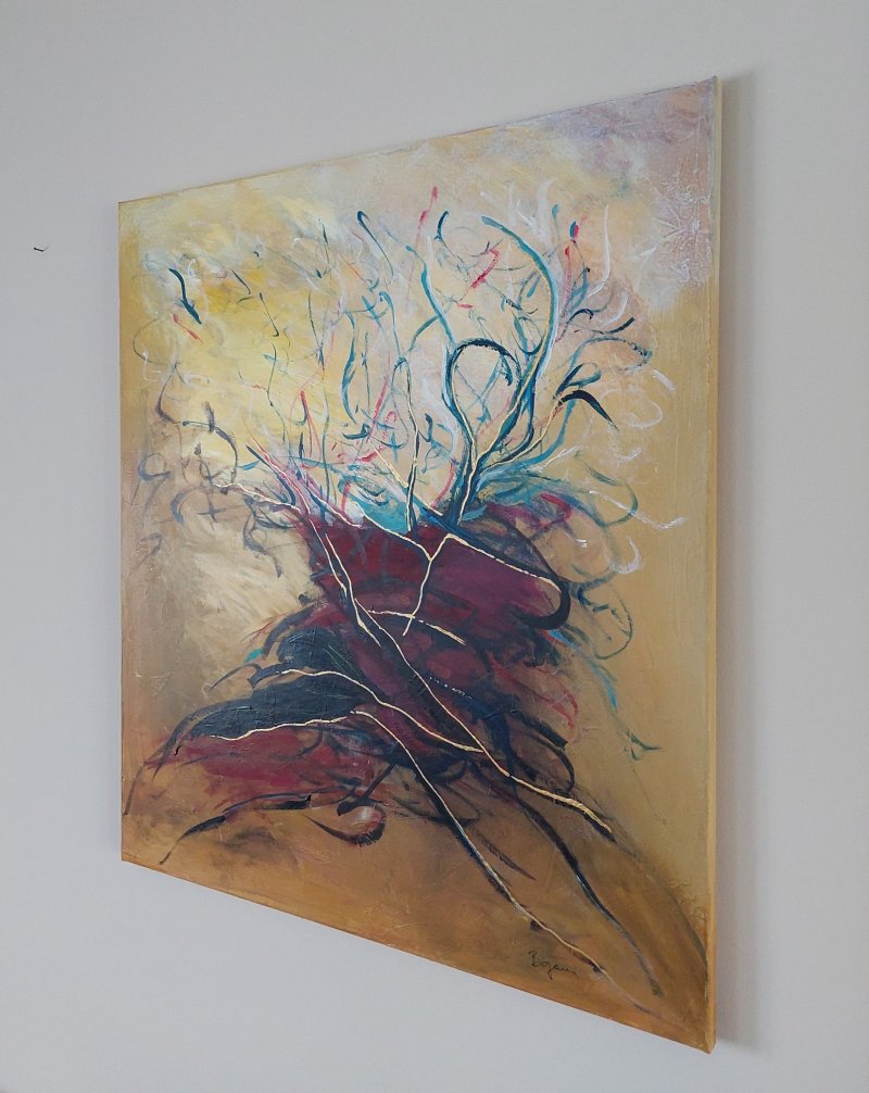 Roots and wings, Painting Bojana Milisavljević Bogić