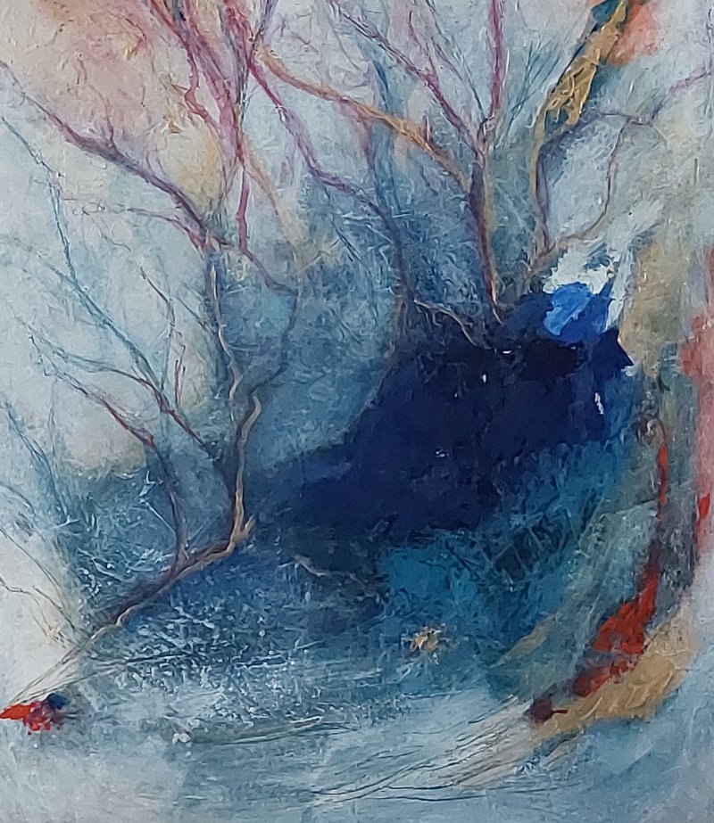 All rivers flow, Painting Bojana Milisavljević Bogić
