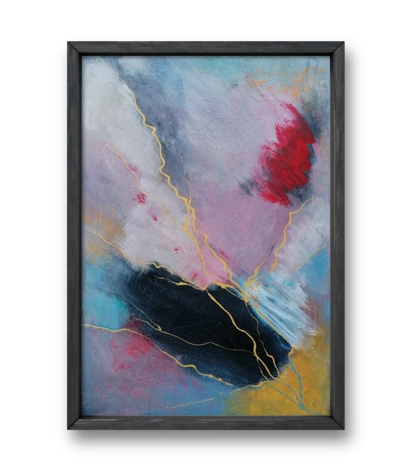 The roads, Painting Bojana Milisavljević Bogić