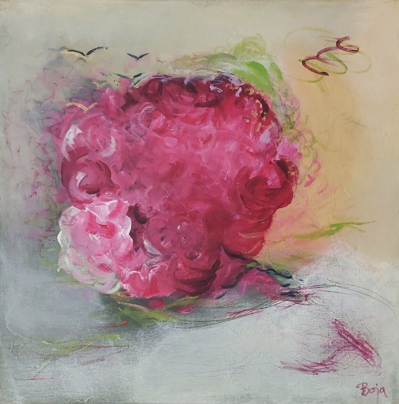 While I live, breathe and hope, Painting Bojana Milisavljević Bogić