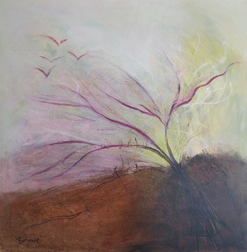 Branch out, Painting Bojana Milisavljević Bogić