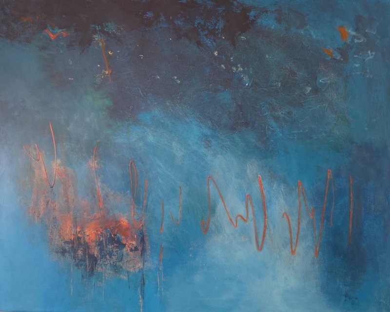 The memory of water, Painting Bojana Milisavljević Bogić