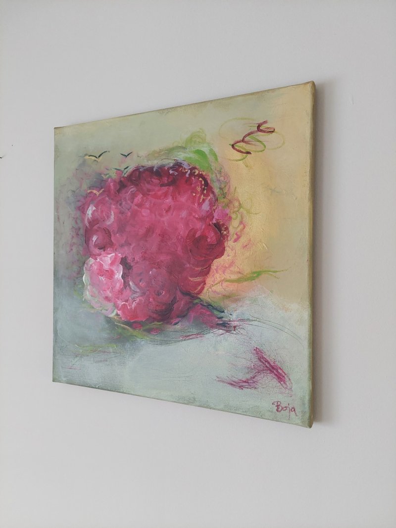 While I live, breathe and hope, Painting Bojana Milisavljević Bogić