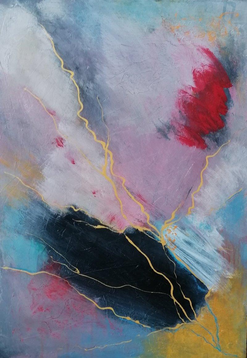 The roads, Painting Bojana Milisavljević Bogić