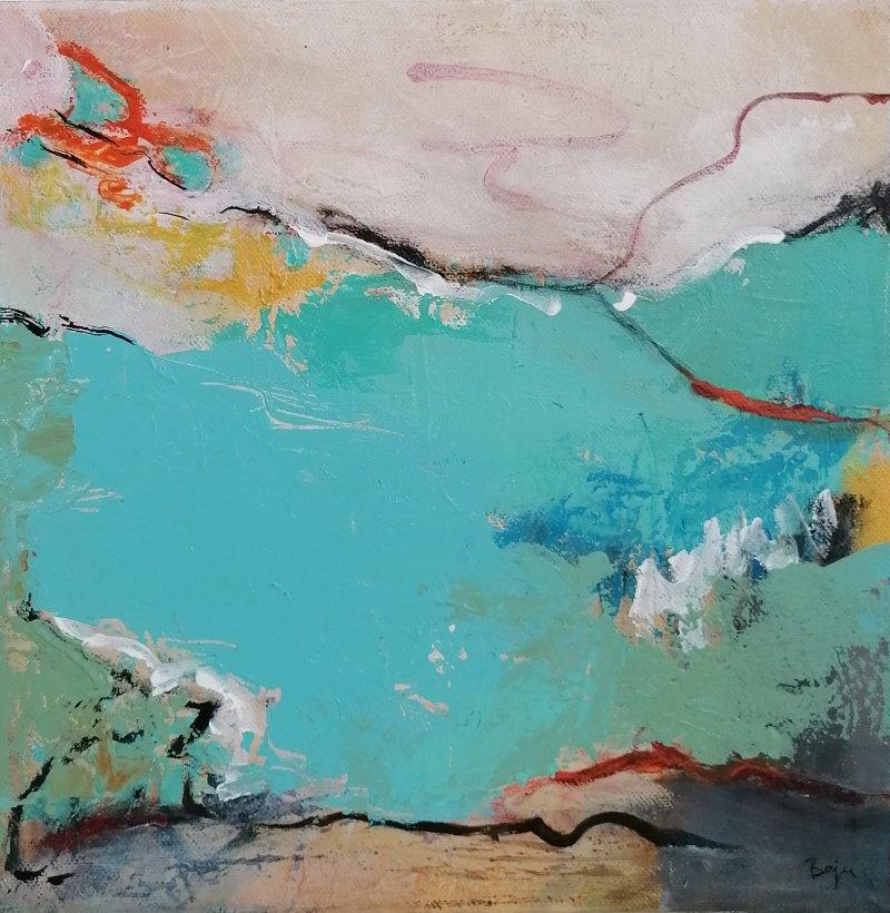 Wonderland - blue, Painting Bojana Milisavljević Bogić