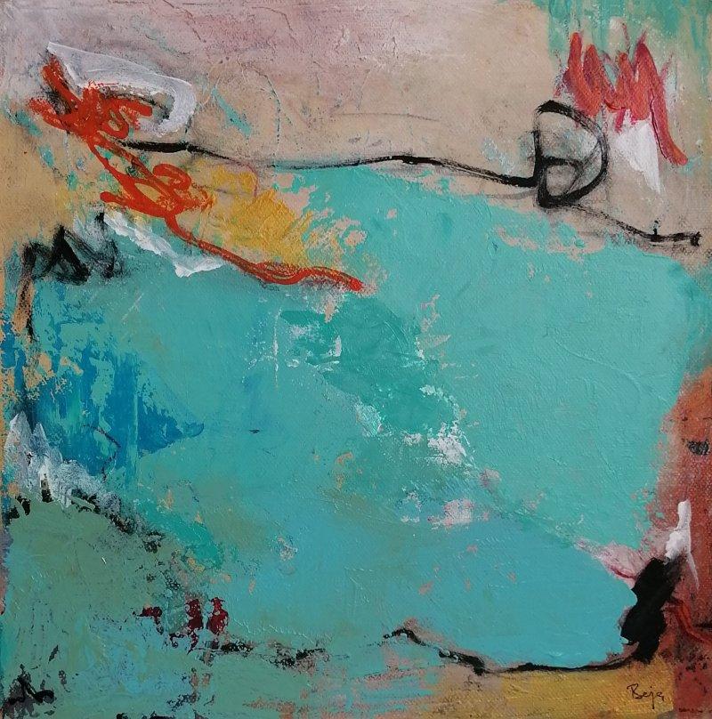 Wonderland - blue II, Painting Bojana Milisavljević Bogić