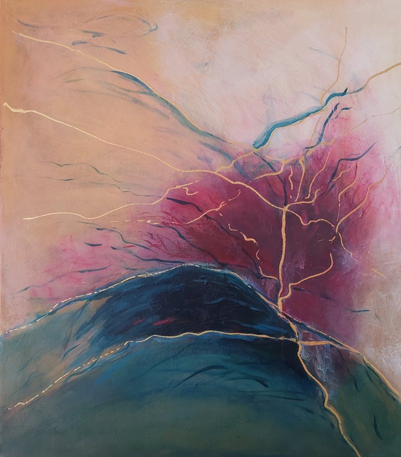 The Roots and wings II, Painting Bojana Milisavljević Bogić